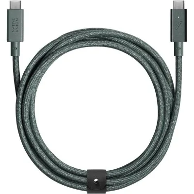 Native union belt cable pro 240w (usb-c to usb-c) _ slate Green